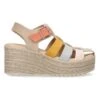 Sandalias De Cuña - Multicolor