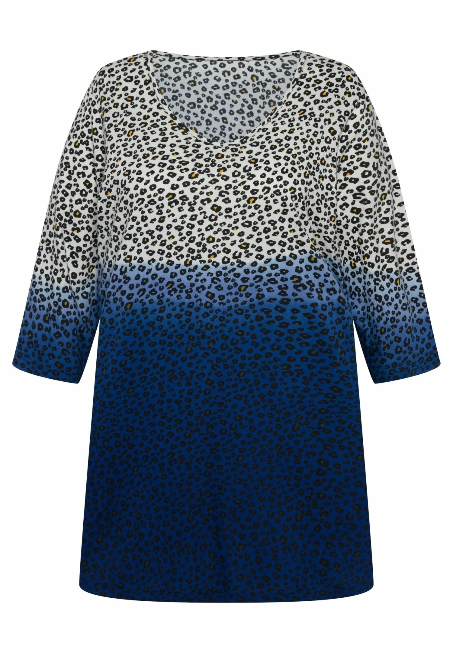 Ulla Popken Camiseta De Manga Larga - Mittelblau 5 Ulla Popken Camiseta De Manga Larga - Mittelblau - Imagen 5