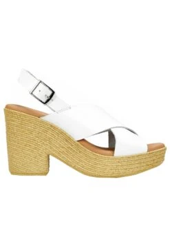 Sandalias De Tacón - Blanco