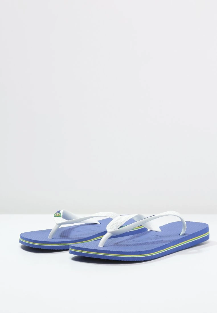 Havaianas Brasil Logo - Chanclas De Dedo - Blue, White 2 Havaianas Brasil Logo - Chanclas De Dedo - Blue, White - Imagen 2