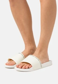 Calvin Klein Pool Slide - Chanclas De Baño - Marshmallow