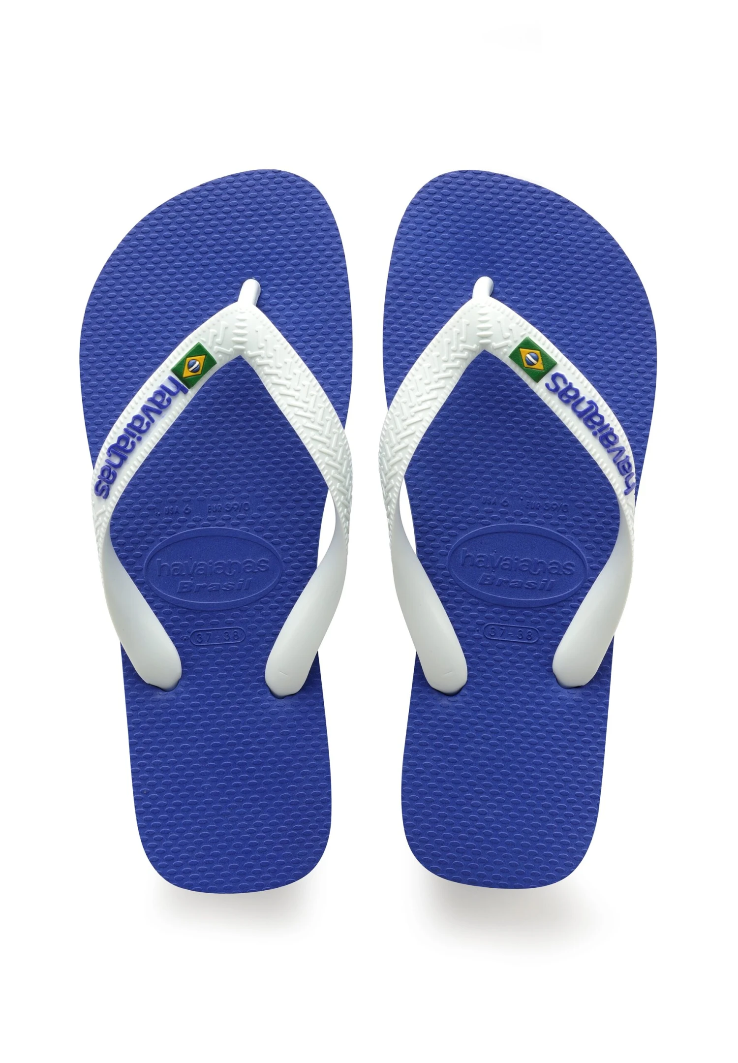 Havaianas Brasil Logo - Chanclas De Dedo - Blue, White 3 Havaianas Brasil Logo - Chanclas De Dedo - Blue, White - Imagen 3