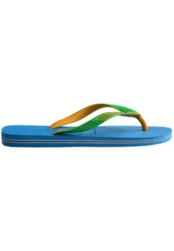 Havaianas Brasil Mix - Chanclas De Dedo - Turquoise Pop Yellow