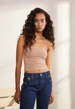 Filippa K Spaghetti Bandeau - Top - Almond