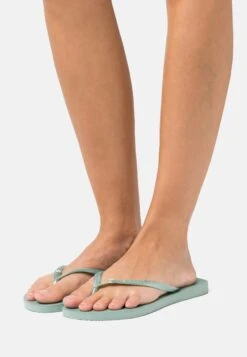 Havaianas Flip Flop Slim Crystal Swarovski Ii - Chanclas De Dedo - Clay