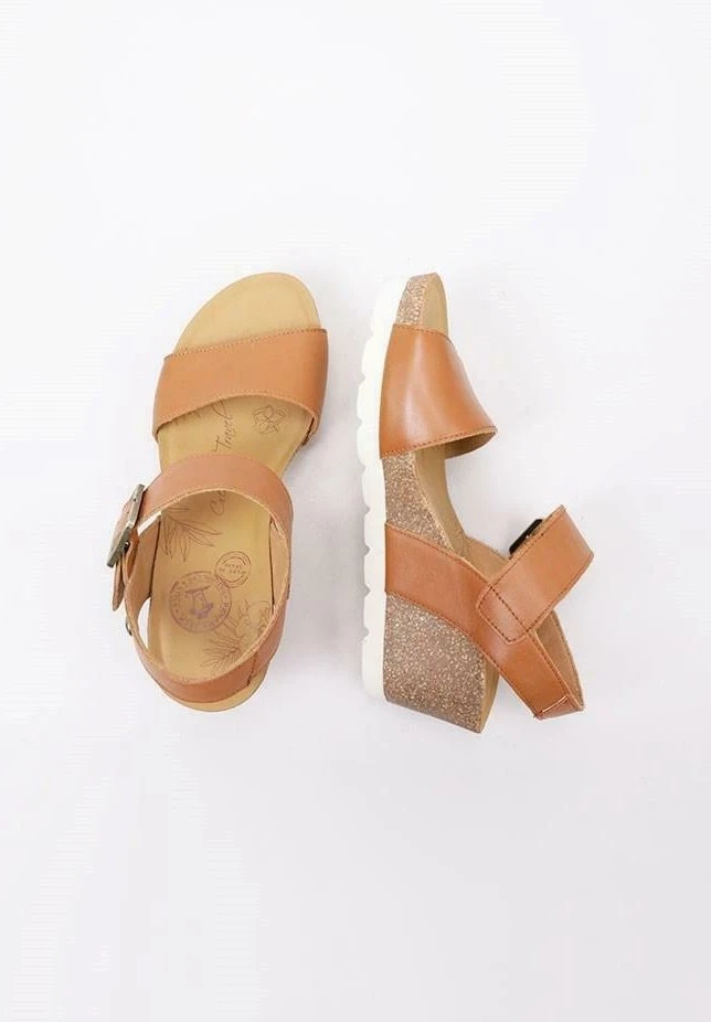 Panama Jack Vega B2 - Sandalias De Cuña - Camel 3 Panama Jack Vega B2 - Sandalias De Cuña - Camel - Imagen 3