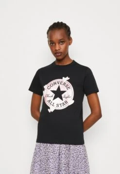 Radiating Love Slim Graphic- Camiseta Estampada - Converse Black