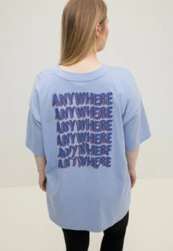 Prints Rundhals Halbarm - Camiseta Estampada - Light Blue