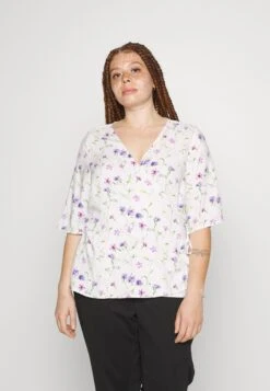 Viholly Wrap- Camiseta Estampada - Cloud Dancer