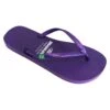 Chancla Brasileras®, Classic Pearl W ,Hecho En Brazil - Sandalias De Dedo - Purple