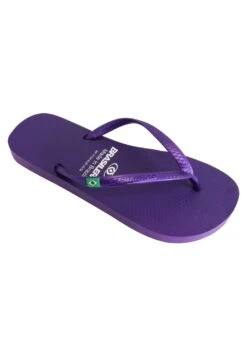 Chancla Brasileras®, Classic Pearl W ,Hecho En Brazil - Sandalias De Dedo - Purple