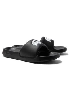 Lacoste Serve - Chanclas De Baño - Blk/Wht