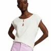 Edc By Esprit Camiseta Estampada - Off White